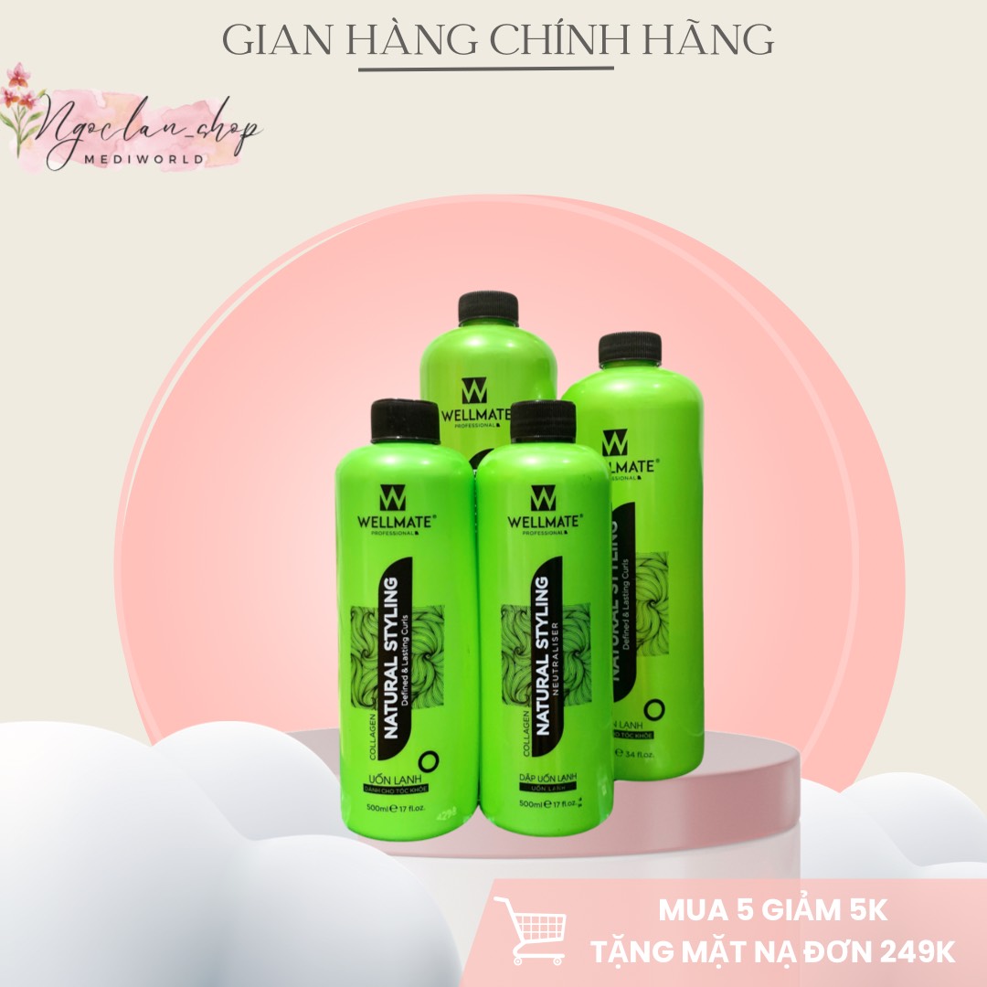 Thuốc uốn lạnh wellmate cao cấp 1000ml - chính hãng