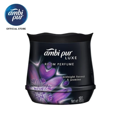 Ambi Pur Luxe Room Perfume Midnight Forest & Jasmine Air Refreshing Gel 180g