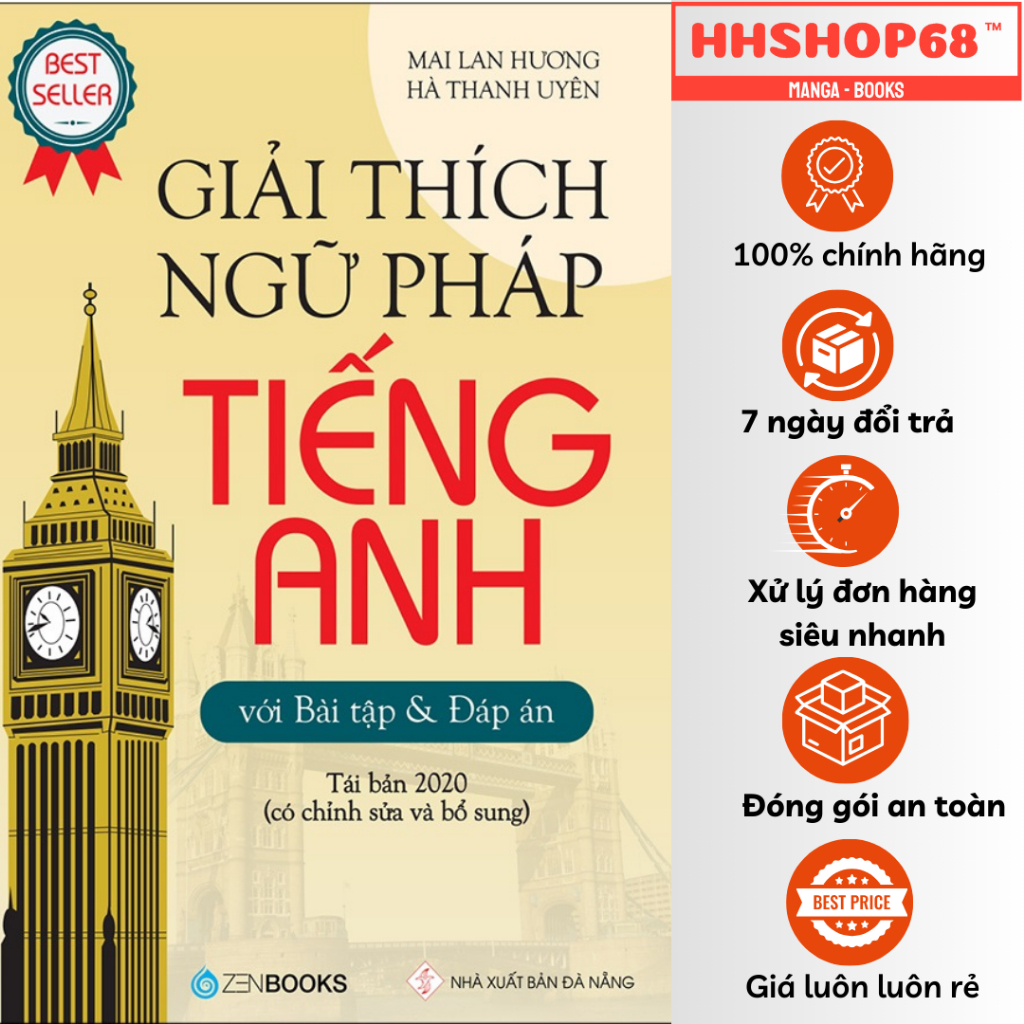 Sách - Giải Thích Ngữ Pháp Tiếng Anh - Zenbooks