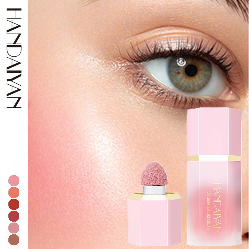 Watercolor Liquid Blush - 6 Shades for a Radiant and Sculpted Look Makeup Korean Make Up Highlight Cosmetics Flower Knows Women