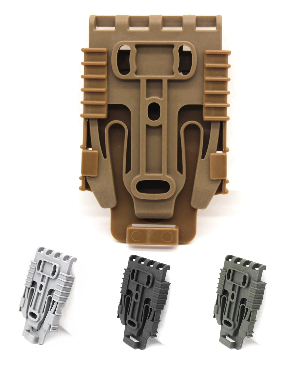 QLS 19 & 22 Set Holster Quick Locking System Kit Duty Receiver Plate Platform Locking Fork 9 Packs Installing Screw