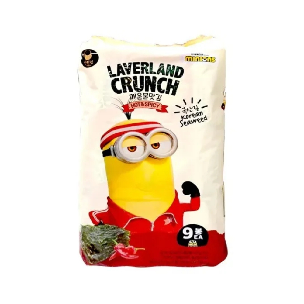 MANJUN LAVERLAND SEAWEED HOT & SPICY 4.5G 9S