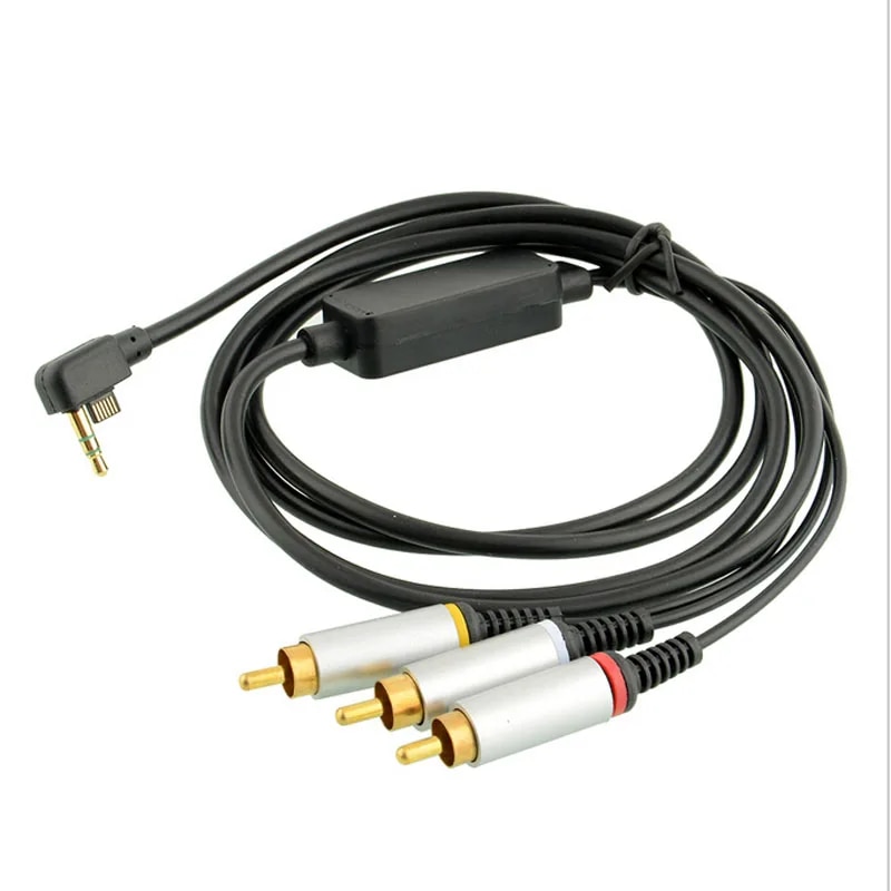 Không có lợi nhuận phải có âm thanh video cáp AV để RCA Mở rộng dữ liệu tổng hợp dây cho di động PSP 2000 3000 để TV