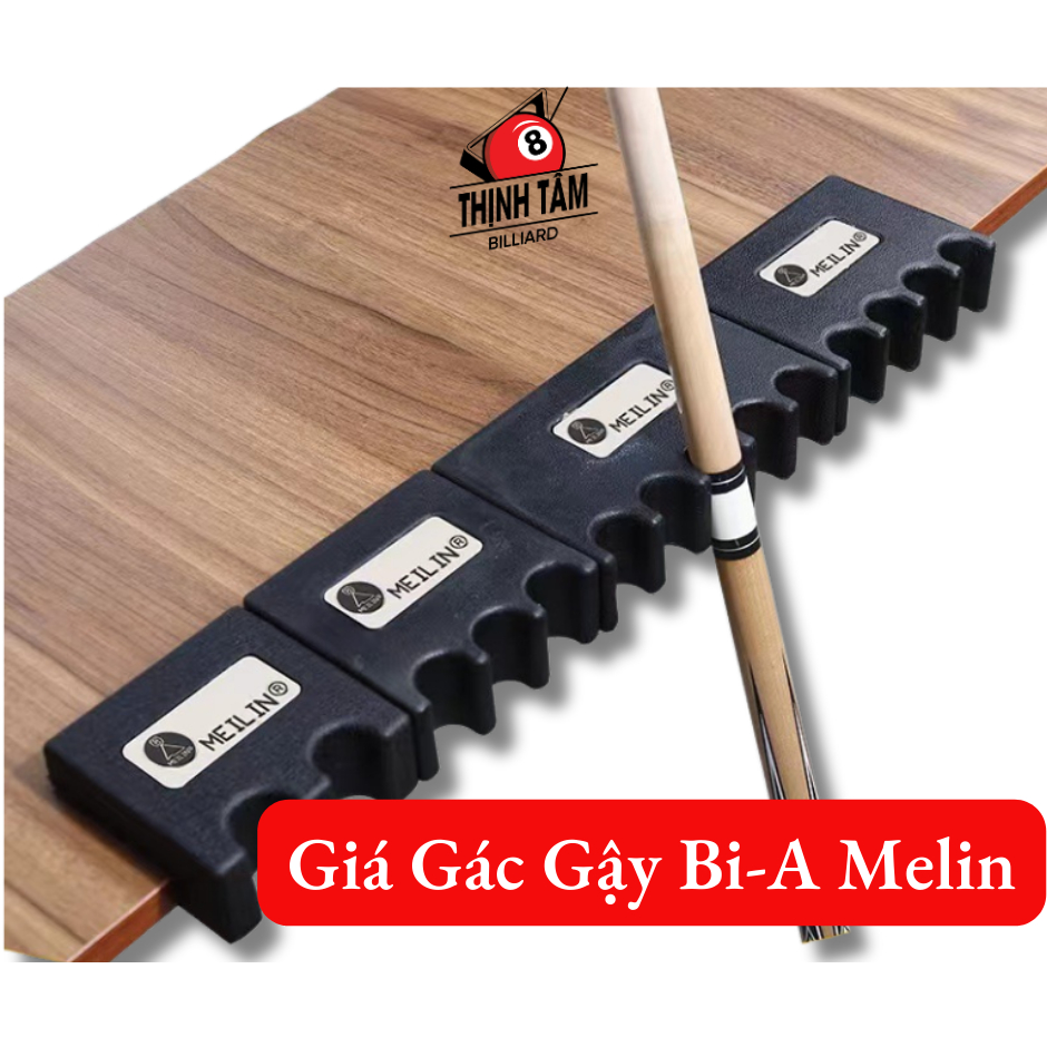 Giá gác cơ bida meilin, giá đỡ gậy bi-a 2-3-4-5 gậy