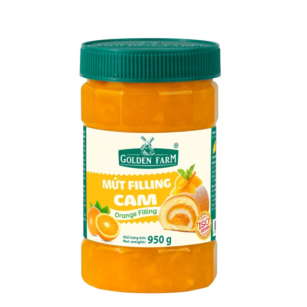 Mứt Filling Golden Farm hủ 950g - CAM