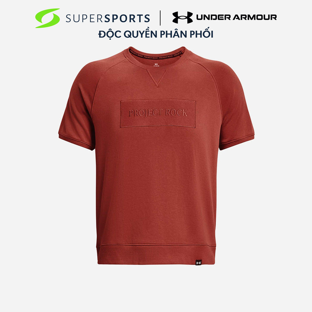 UNDER ARMOUR Áo thun thể thao nam Pjt Rock Terry Gym Top 1380177-635 NTT4