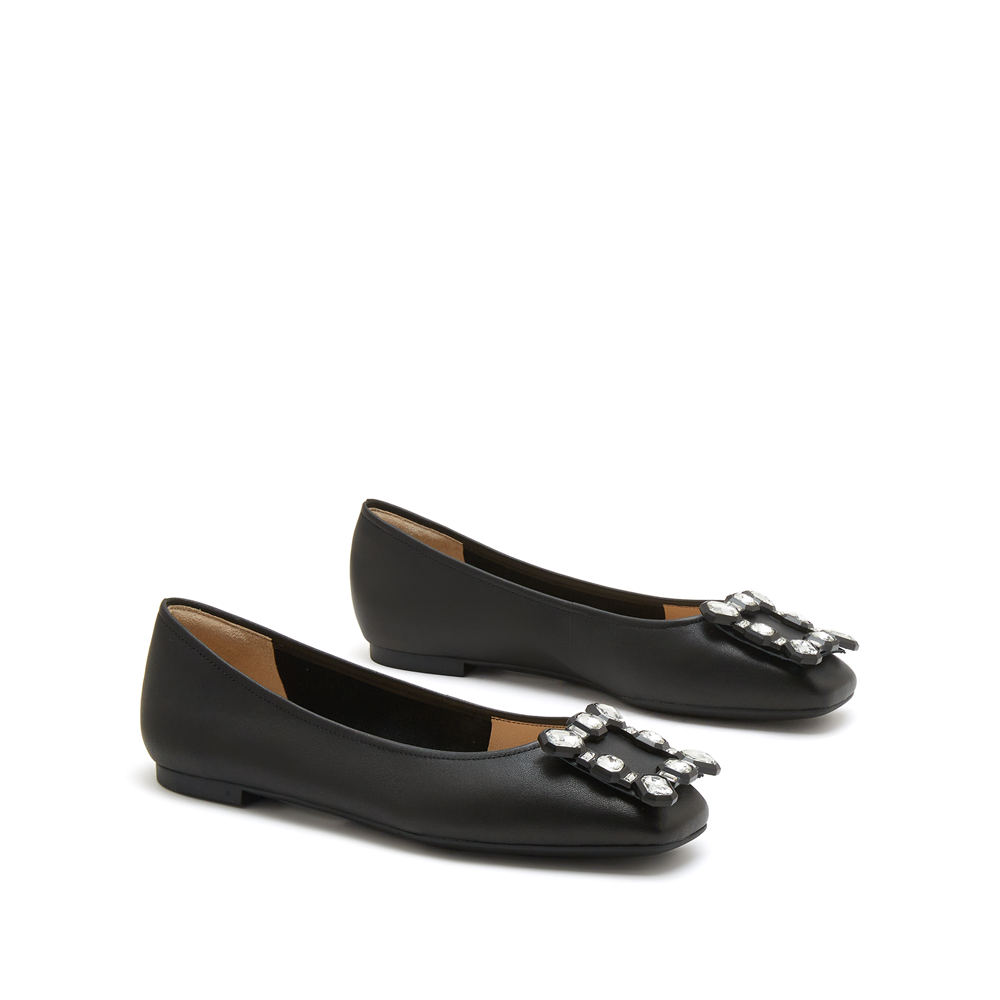 STACCATO Classic Glisten Buckle Flats CW31034QP