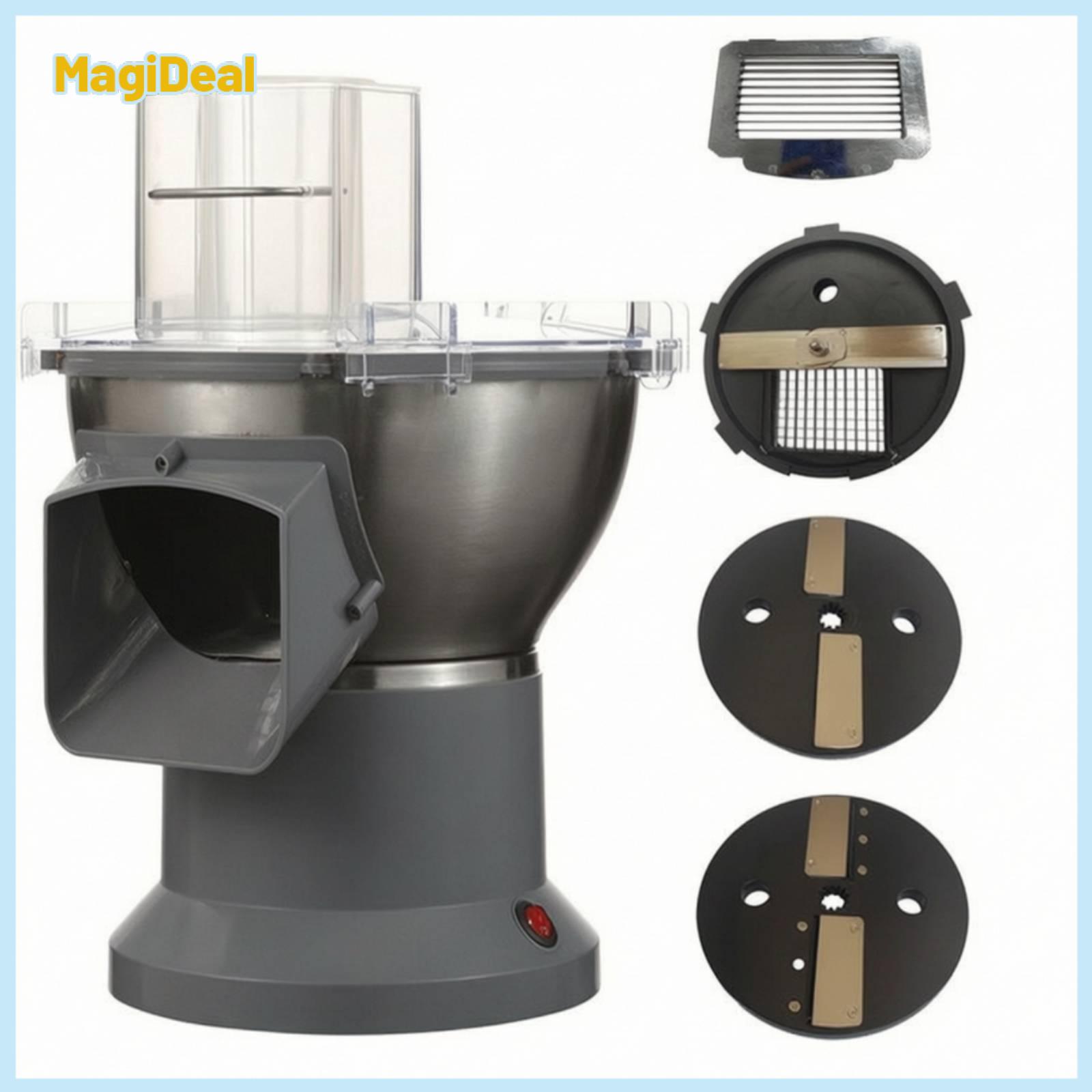 Electric Vegetable Cutting Machine Multi-Functional Electric Vegetable Cutter Commercial Food Prep Machine Efficient Powerful