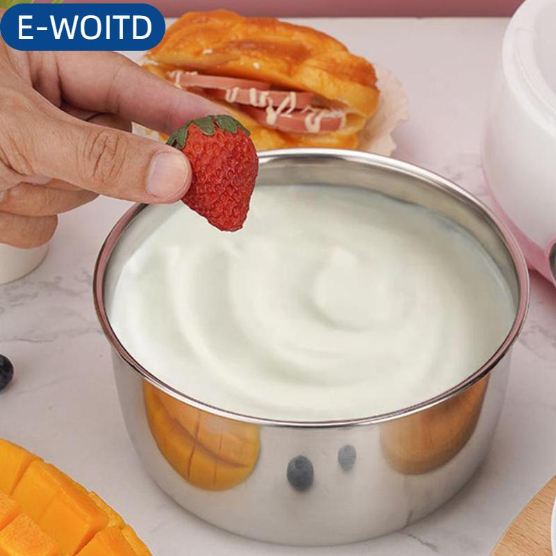 E-WOITD 1L Điện Mini Sữa Chua Nhà Sản Xuất Tự Động Đa Chức Năng Hộ Gia Đình Rượu Gạo Nhà Sản Xuất Cho Tự Làm Sữa Chua Và Lên Men Dụng Cụ Nhà Bếp