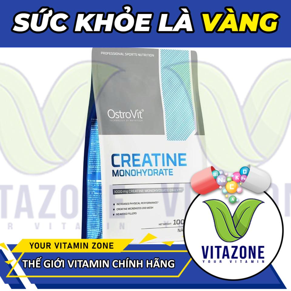 [Chính hãng] Ostrovit Creatine - Tối Ưu Hóa Hiệu Suất Tập Luyện Với Dạng Mới Dạng Túi 1000g