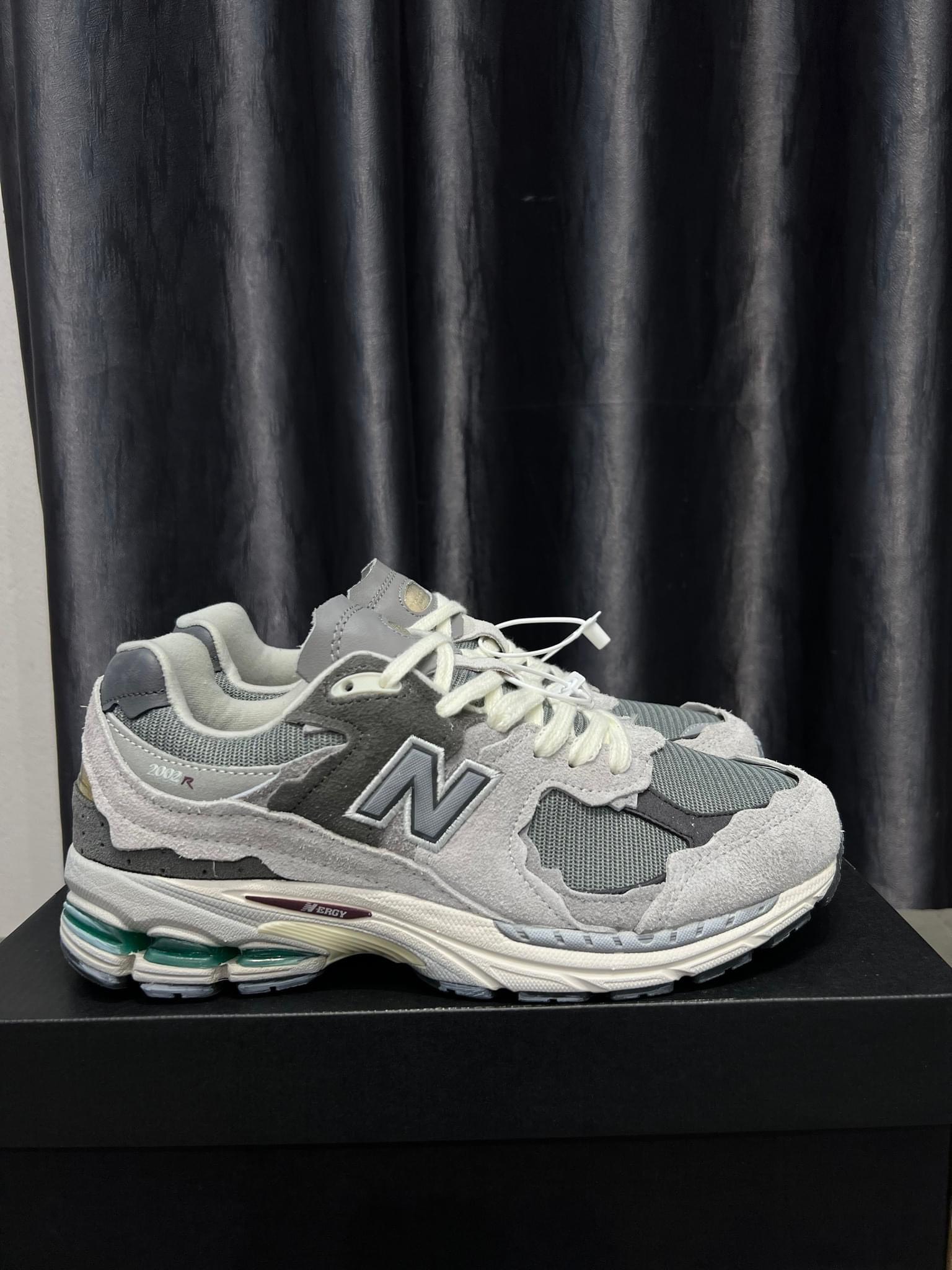Giày Thể Thao New Balance 2002r Protection Pack Rain Cloud Màu Xám- Giày NB2002r Màu Xám Phù Hợp Cả Nam Và Nữ Full Size 36-44