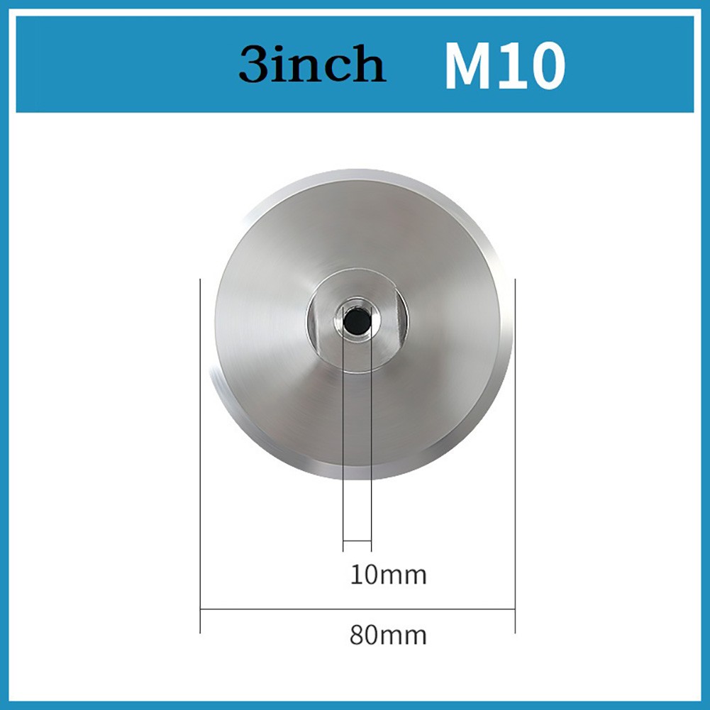 【Beumk】 Giá đỡ nhôm nhẹ để đánh bóng kim cương 4inch M14 M10 M16
