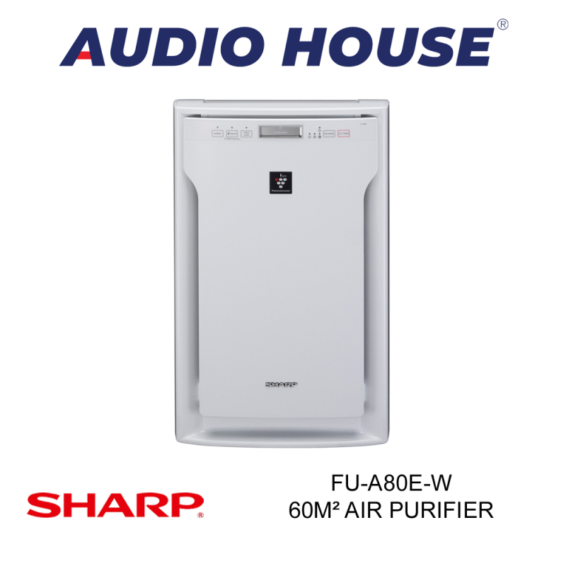 SHARP FU-A80E-W 62m² AIR PURIFIER ***1 YEAR SHARP WARRANTY*** Singapore