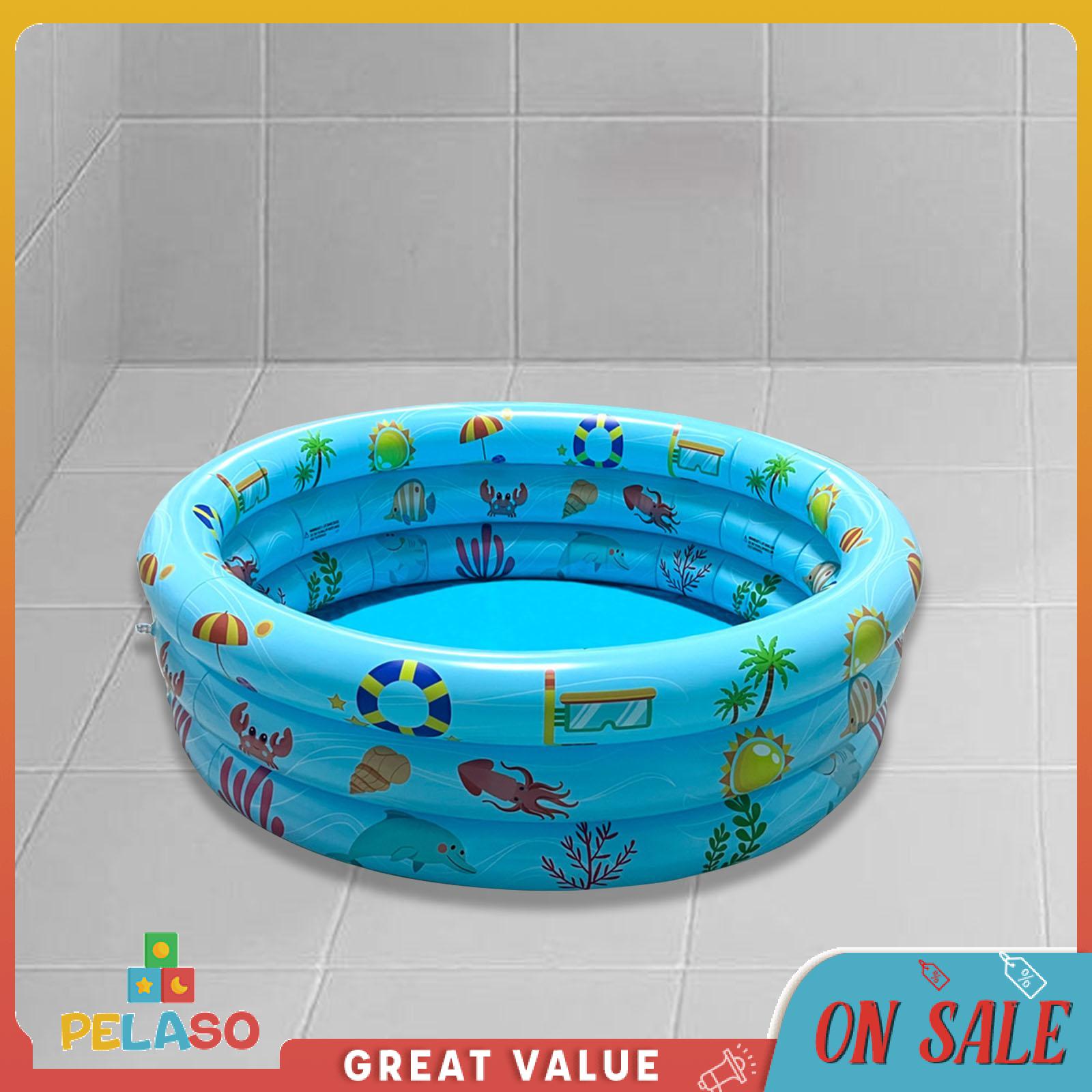 Pelaso Hồ Bơi Bơm Hơi Cho Trẻ Em Bể bơi phao Chơi Trung Tâm PVC Bồn tắm bơm hơi cho bé Kiddie Hồ Bơi Hồ Bơi Cho Phòng Tắm Bãi Biển