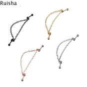 RUISHA Stainless Steel Double Helix Cartilage Earring - Non-allergenic