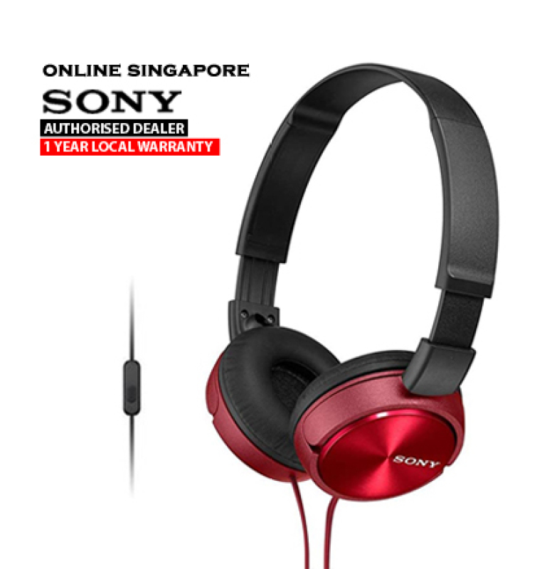 Online Singapore - Sony MDR-ZX310AP Headphones with Microphone Singapore