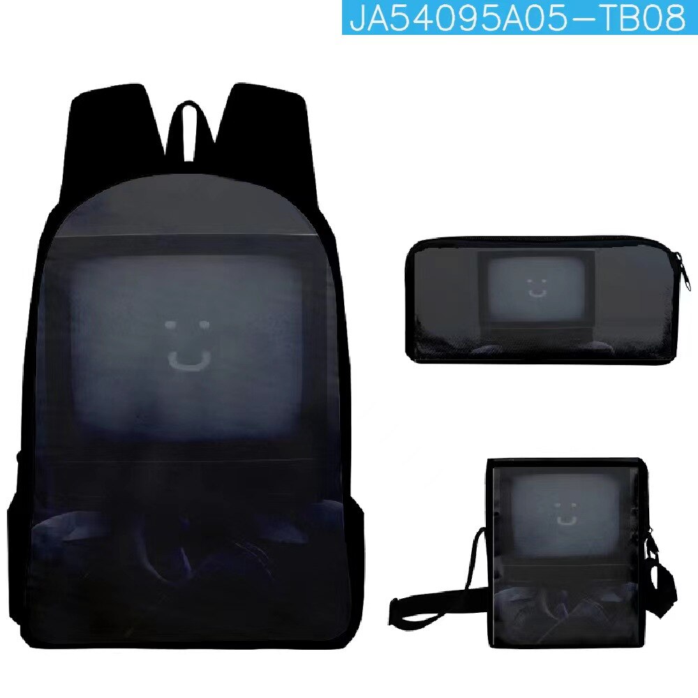 Skibidi Toilet Backpack Speaker Man Tv Man Camcorderman Camera Man Cameraman Boss Bag Pencil Case 3p