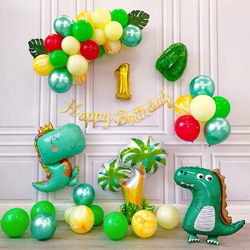 Sét bóng khủng long sang đẹp như hình