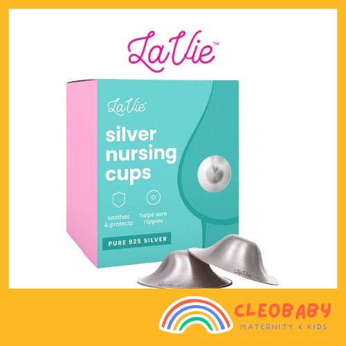 Lavie Silver Nursing Cups (Regular/XL) 925 Sterling Silver