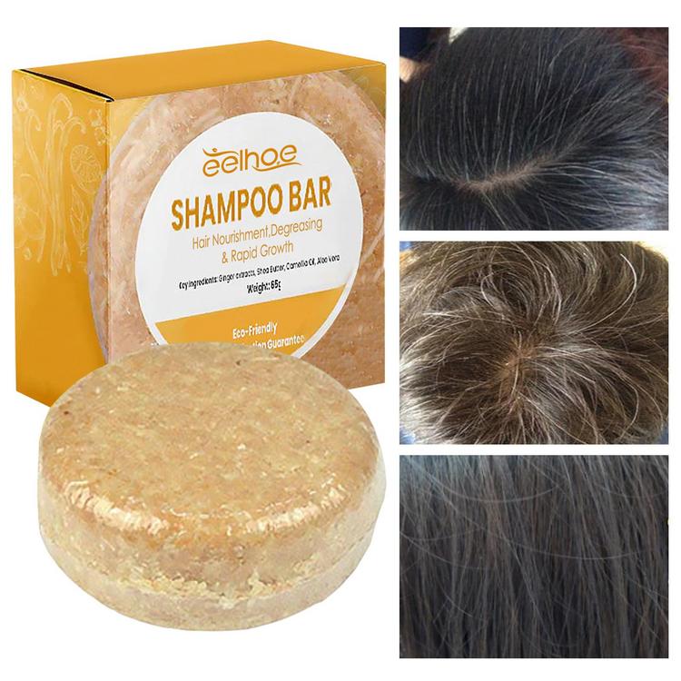 Ginger Soap for Hair Growth Ginger Hair Growth Shampoo Bar 65g Ginger Shampoo for Promotes Hair Growth Repairs Damaged Hair Improves Scalp Itching intensely