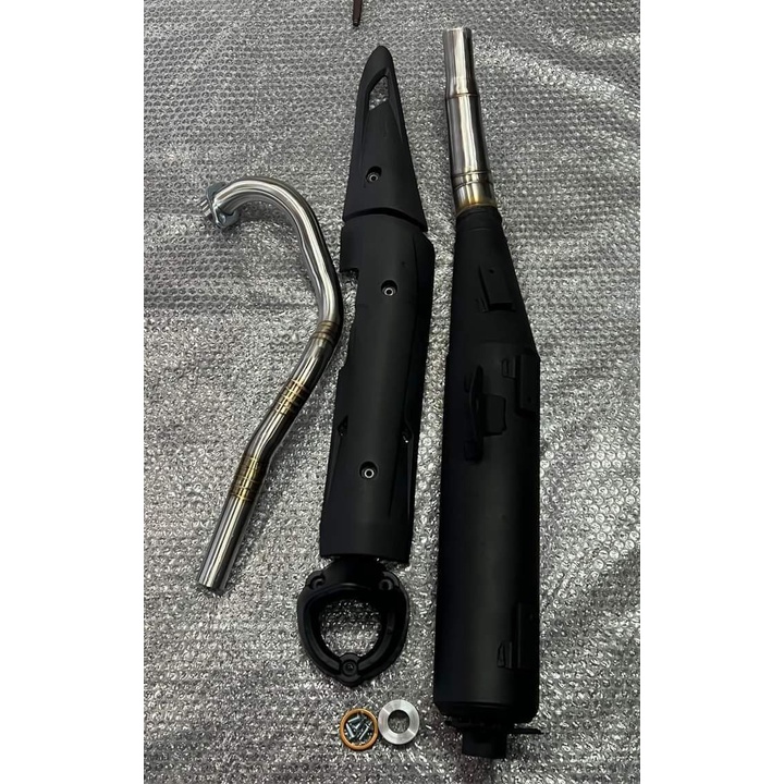 Pô Exciter 150, Exciter 155 cổ tăng phá đít móc PXL 57zz 62zz 65zz tặng kèm tiêu nhôm 38mm