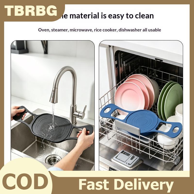 TBRBG แผ่นรองอบซิลิโคนไม่ติดทนอุณหภูมิสูงมีด้ามยาวสำหรับนวดแป้งขนมอบคุกกี้ ราคา 109 บาท*ส่งฟรี