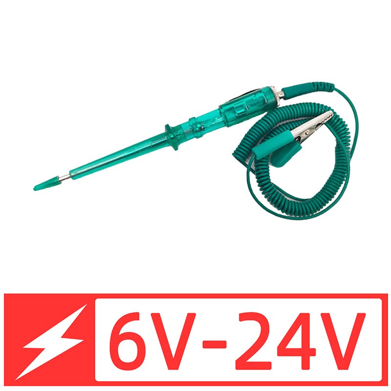 6v-24v chỉ ánh sáng 6v-24v chỉ ánh sáng tối đa 90v tự động bộ kiểm thử điện xe tải vôn kế mạch tự động bộ kiểm thử điện tự động chẩn đoán thăm dò bút kiểm tra dc 6v 12v 24v
