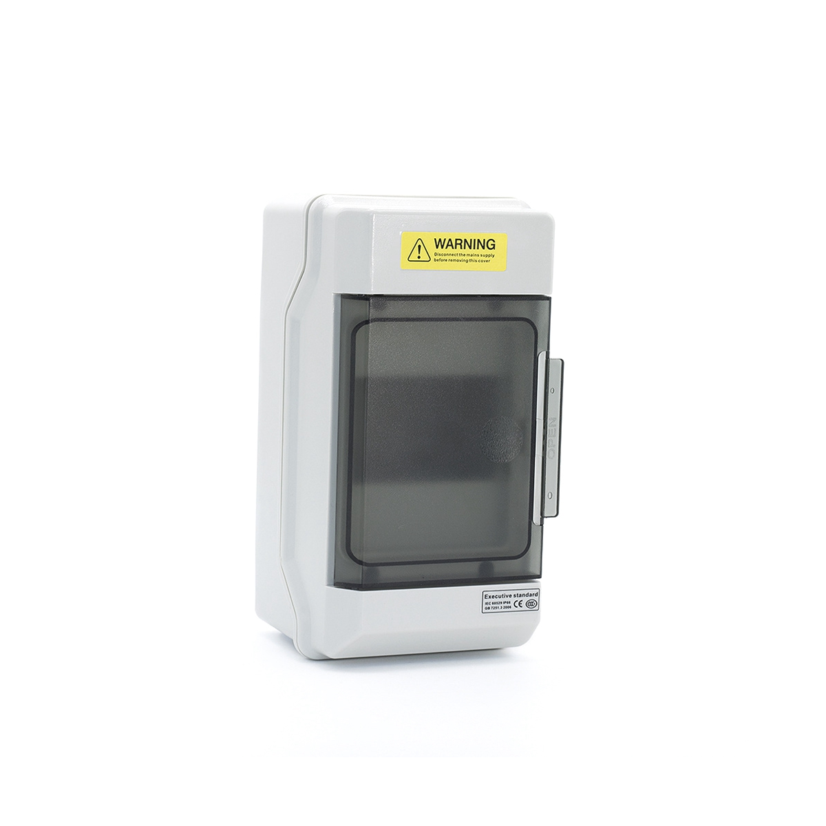 1 Piece Distribution Protection Box IP66 Waterproof Transparent Cover ABS for Indoor Outdoor Wall Circuit Breaker