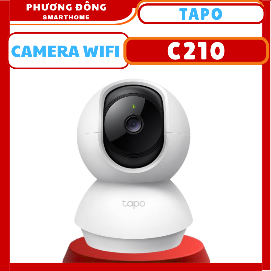 CAMERA WIFI TRONG NHÀ TAPO C200 2MP - Xoay 360 Độ, Đàm thoại hai chiều, Phát hiện chuyển động, Phát hiện tiếng khóc trẻ