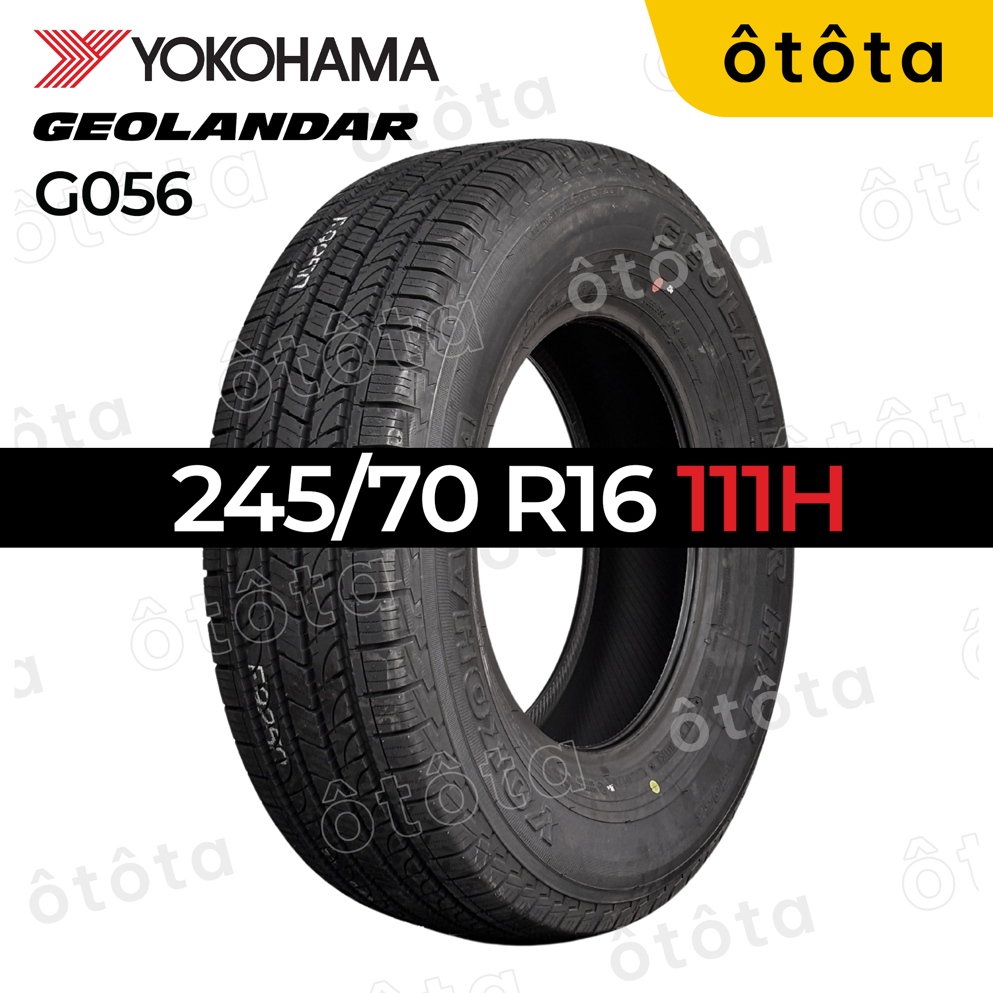 Lốp ô tô Yokohama 245/70 R16 111H GEOLANDAR G056 - Chính hãng BH 5 năm (245/70R16 245 70 R16)