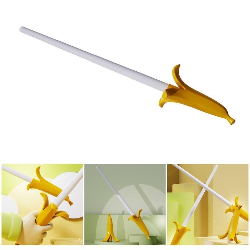 Chuối Thanh Kiếm đồ chơi 3D in có thể thu vào thanh Kiếm đồ chơi chống căng thẳng vui tươi giải trí đồ chơi cho người lớn trẻ em lo lắng giảm