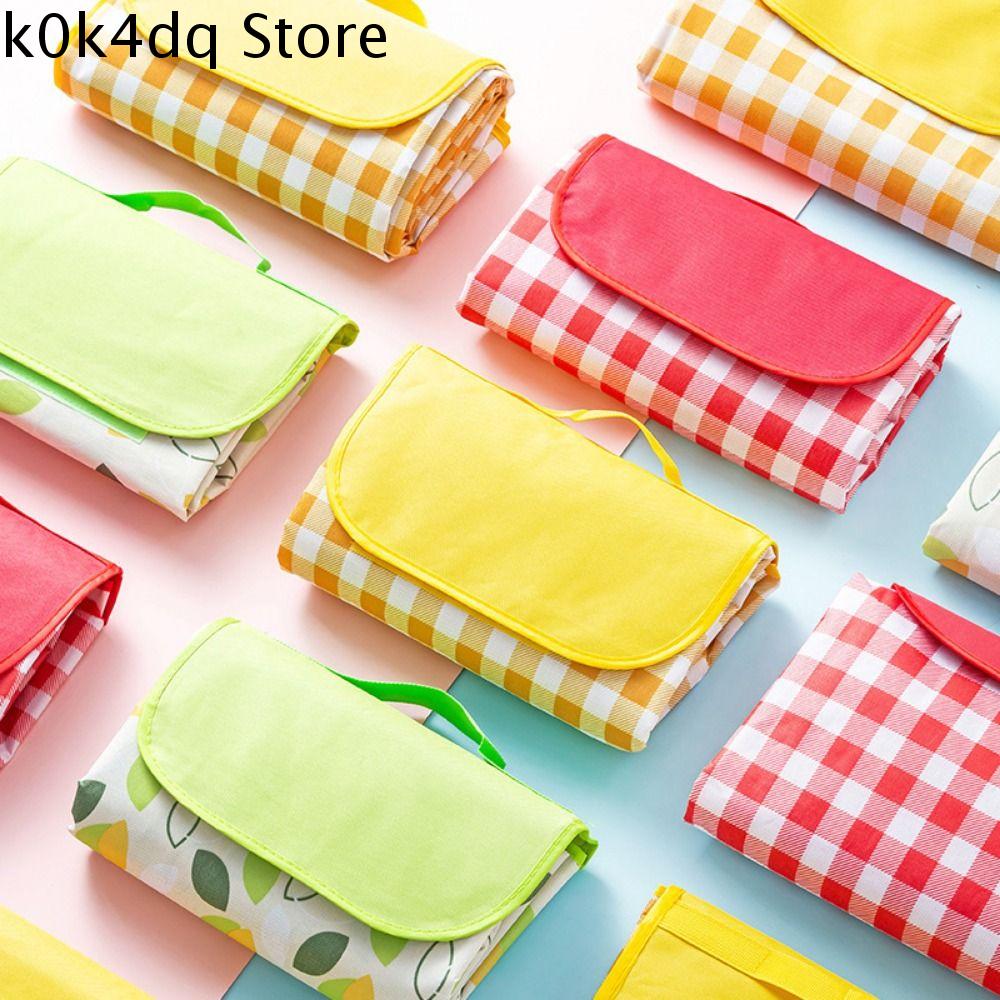 K0K4DQ Bền Thảm dã ngoại Tái sử dụng Vải Oxford Thảm cỏ ngoài trời Chống mài mòn Không thấm nước Thảm Lều bãi biển Cắm Trại