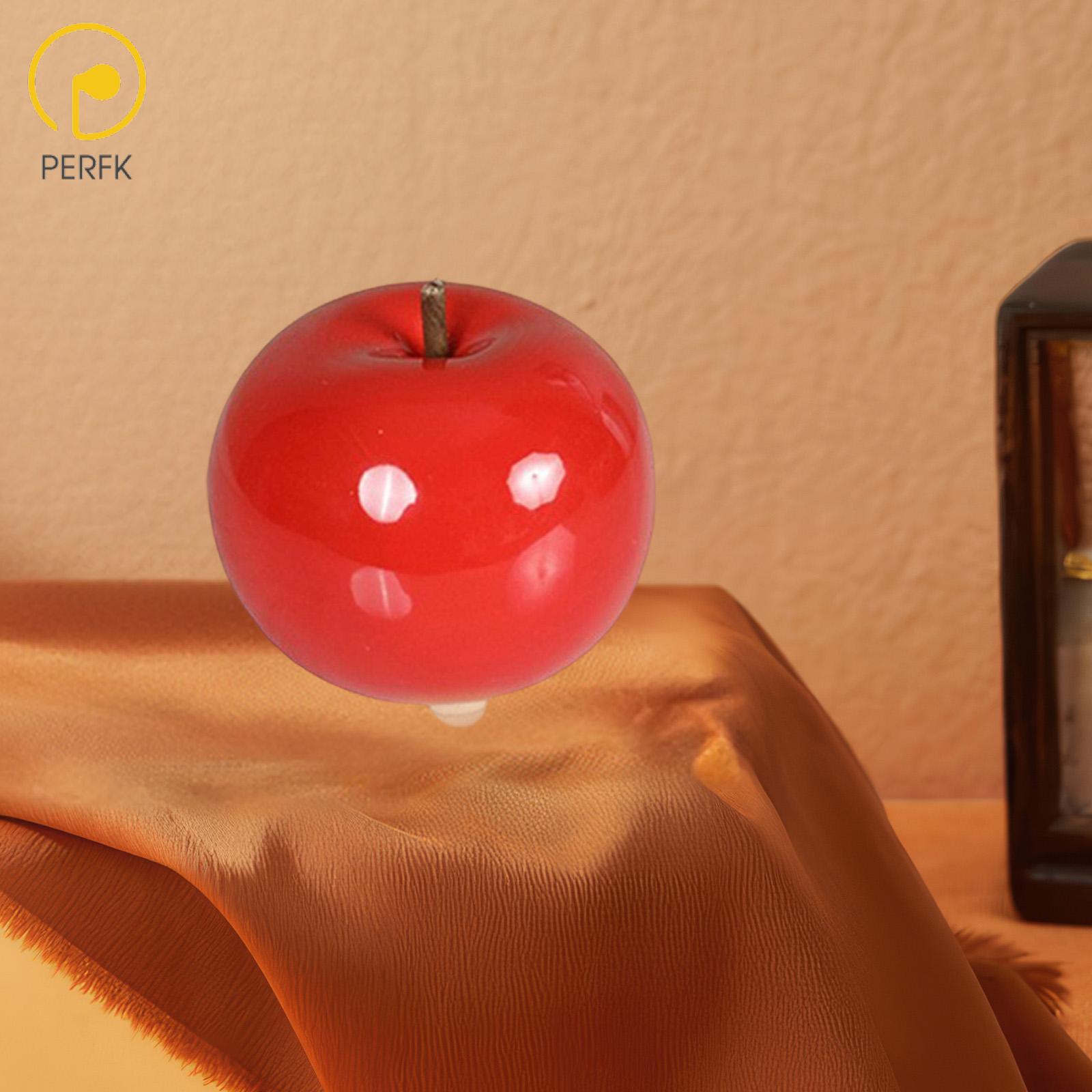 Perfk Apple Statue Fruit Sculpture Collection Ceramic Art Crafts Simple Tabletop Ornament for Desk Office Living Room Home Decor ราคา 1,225 บาท*ส่งฟรี