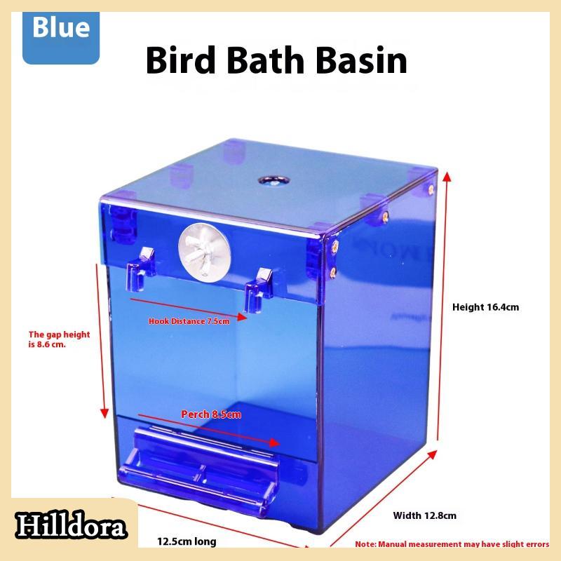 [Hilldora] Chim trung chuyển treo bát cho lồng tự động thực phẩm Dispenser Vẹt ăn chim vẹt phụ kiện - 8