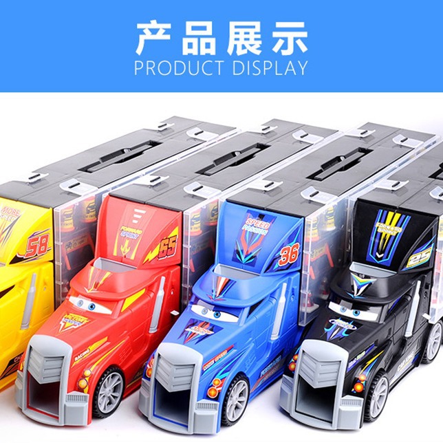 Xe Ô Tô Cỡ Lớn Câu Chuyện McQueen Xe Ô Tô Chú McQueen Xe Container Trailer Xe Tải Mô Hình Đồ Chơi Hợ