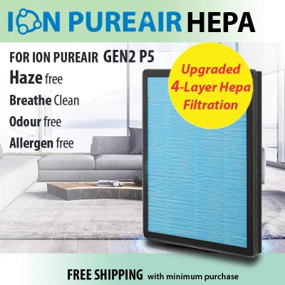 Hepa Filter ION PUREAIR for P1/ P3/ GEN2 P5/ Gen2 P7(1 Piece)