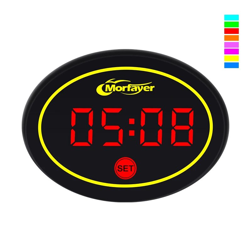 【Storewide Sale】 New Model Multi-Functional 4-In-1 Motorcycle Touch Screen Voltmeter Time Temperature With Rgb