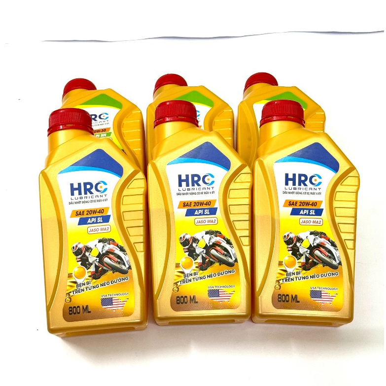 Dầu nhớt xe máy HRC Xe Ga, Số Phụ Gia Nước Làm Mát Chai 800ML