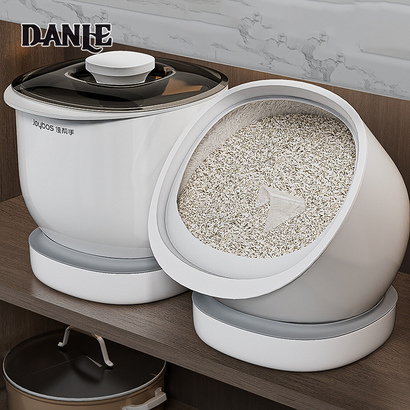 Cabinet rice bucket household insect-proof and moisture-proof storage tank miscellaneous grains rice flour food grade sealed rice box ราคา 776 บาท*ส่งฟรี