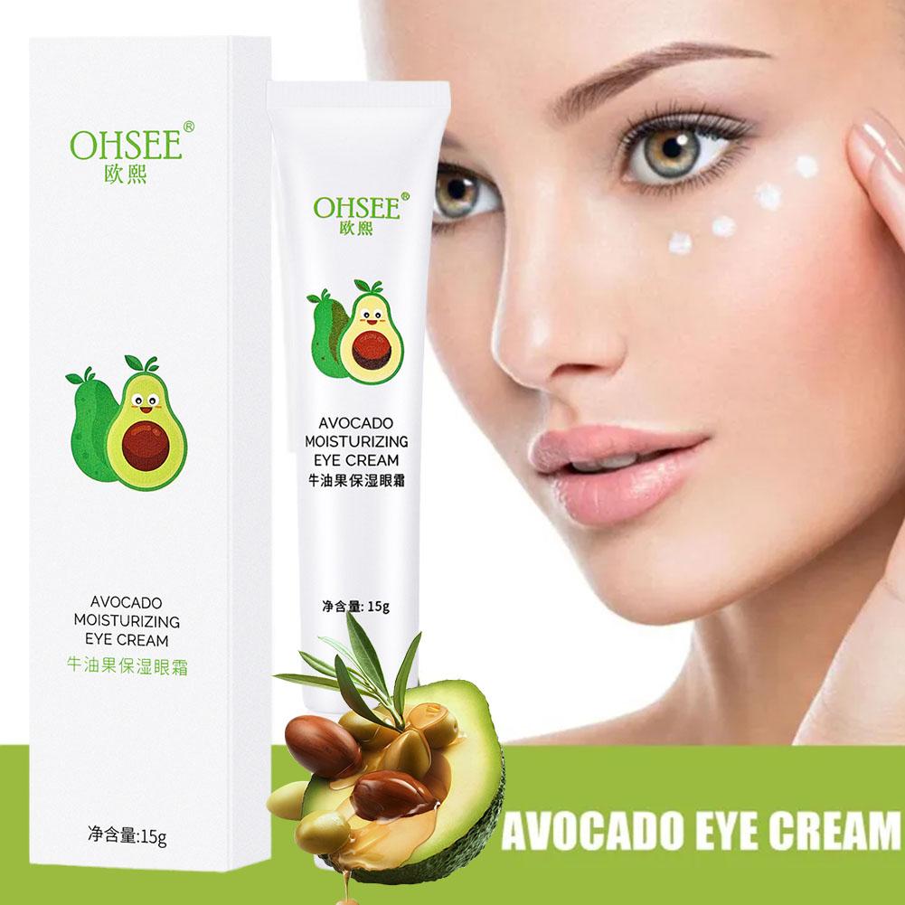 Avocado Moisturizing Eye Cream Anti-Wrinkle Fading Eye Bags Circles Remove Fat Lines Eye Fine Care Skin Dark Serum I4S7 Grain Eye