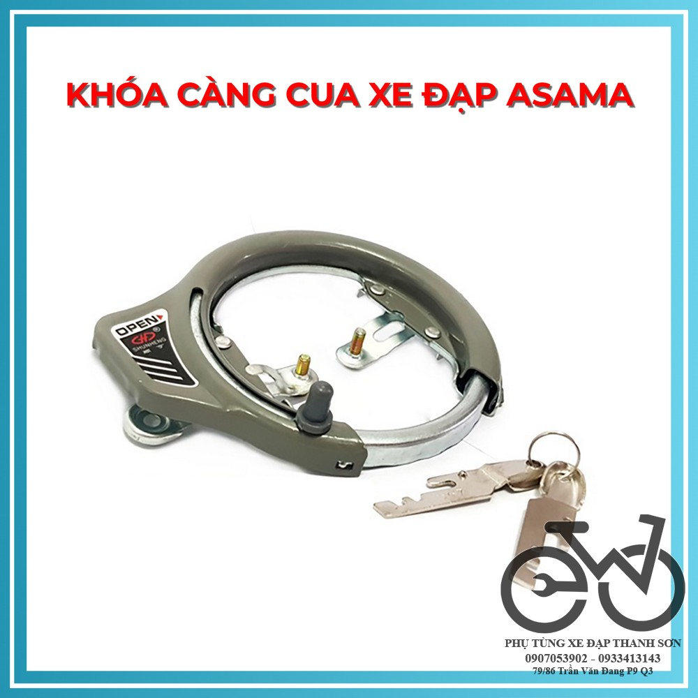 Khóa xe đạp khóa càng cua xe đạp