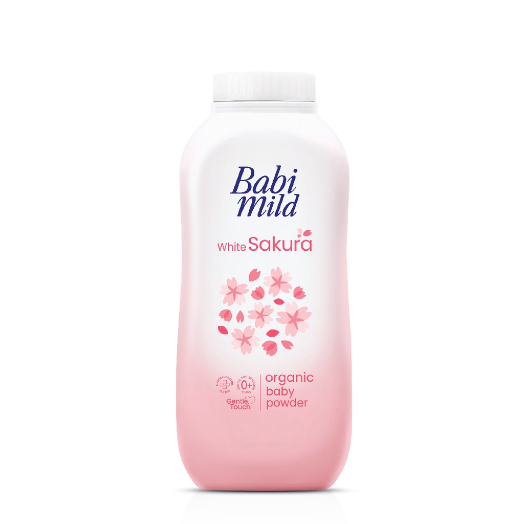 Phấn Thơm Trẻ Em Babi Mild White Sakura 160G - 101237263