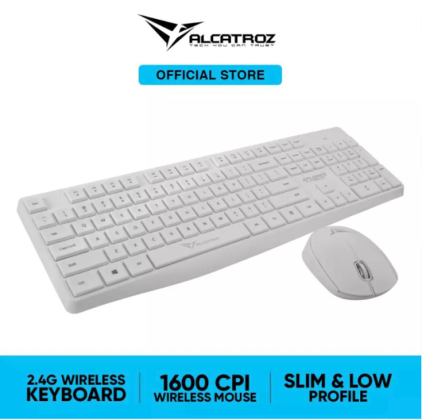 Alcatroz Xplorer Air 6600 2.4G Wireless Keyboard and Mouse Combos Singapore
