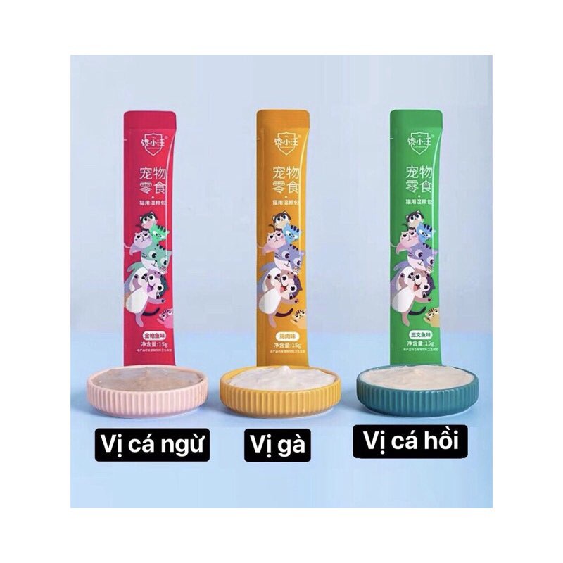 Súp thưởng cho mèo Ciao wang- súp cho mèo 15g