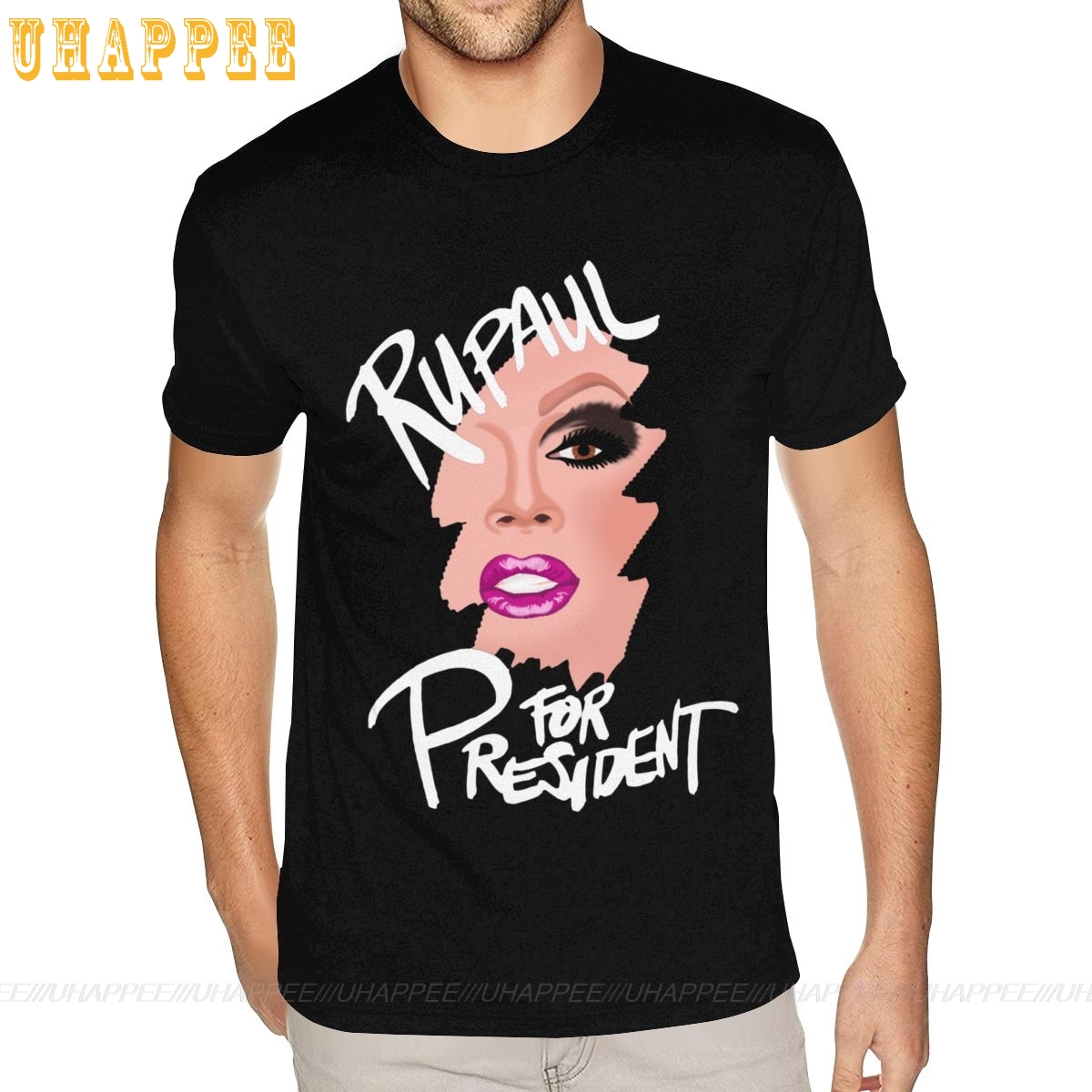 Rupaul S Drag Race Latest Tee Shirts Small Size Male Logo T-Shirts