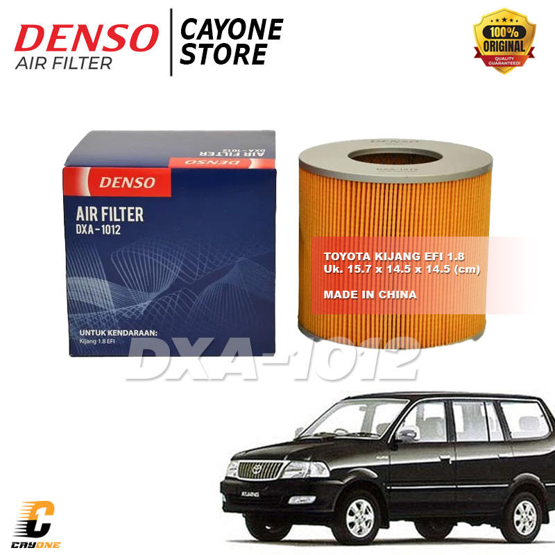 Denso Air Filter Air Filter Toyota Kijang Efi 1.8 Dxa-1012 Harga 56,500 Ringgit*Penghantaran Percuma