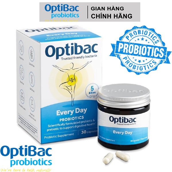 Optibac xanh biển everyday probiotics - Optibac xanh nước biển NTNA