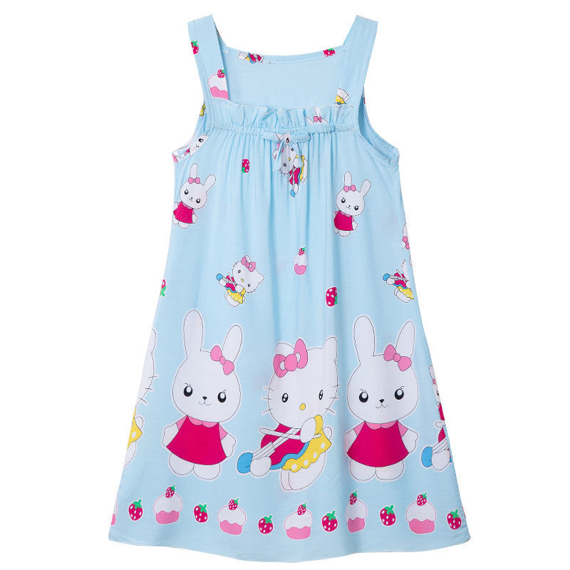 Nơi bán Quần Áo Trẻ Em 19 Cô Gái Quần Áo Mùa Hè Trẻ Em Cotton Lụa Thời Trang Cho Bé Váy Bé Gái