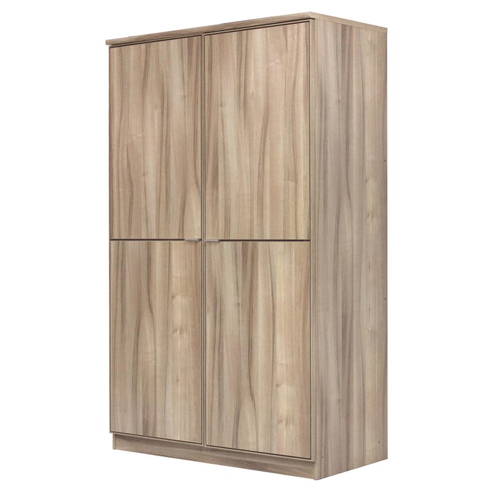 [ส่งฟรี] HomePro ตู้เสื้อผ้า 2 บานเปิด AMPLE WO-120 สีอโรม่าโอ๊ค แบรนด์ BURO ราคา 6,790 บาท*ส่งฟรี