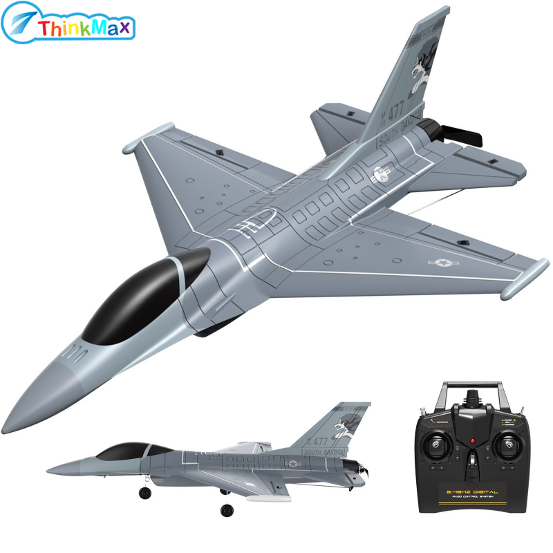 F16 RC Airplane 2.4G 4CH 6-shaft One Key Aerobatic Fixed-wing RC Aircraft 365mm Wing Span EPP Foam Remote Control Glider For Kids Gifts ราคา 4,964 บาท*ส่งฟรี